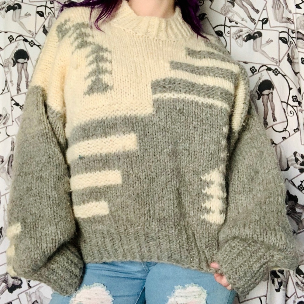 Vintage Chunky Wool Sweater